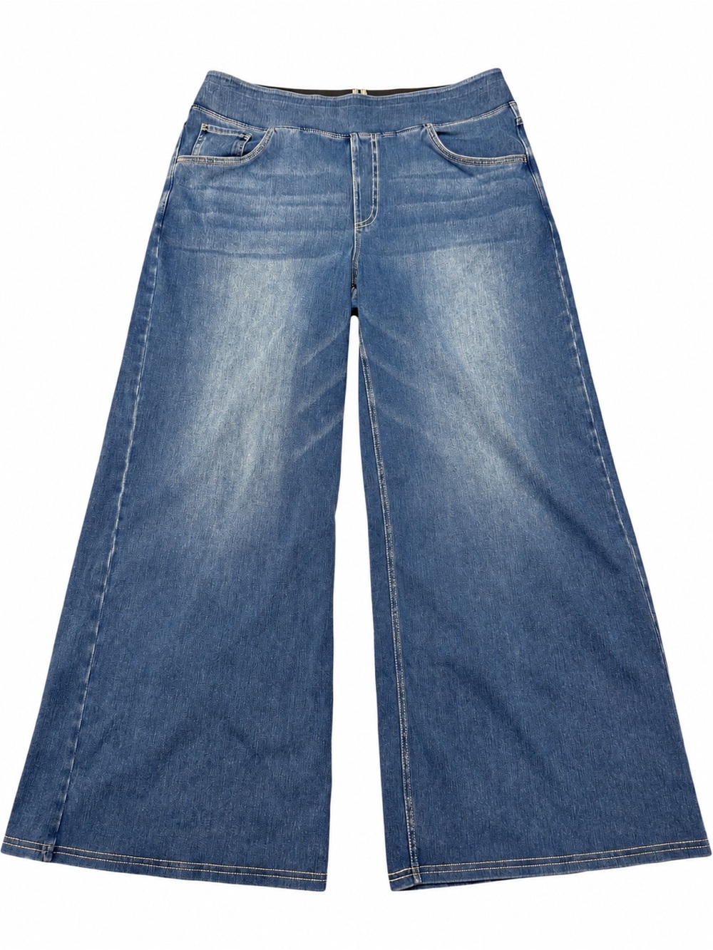 Halara Flex High Waisted Baggy Wide Leg Jeans XL Petite Blue